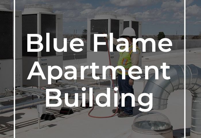PC Automated Featured Win - Blue Flame Apartment Building